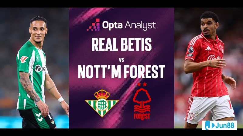 Cầu thủ Real Betis vượt qua hậu vệ Nottingham bằng kỹ thuật cá nhân tinh tế Cầu thủ Real Betis vượt qua hậu vệ Nottingham bằng kỹ thuật cá nhân tinh tế